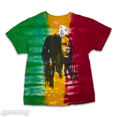 VTG Bob Marley Tie Dye T Shirt M