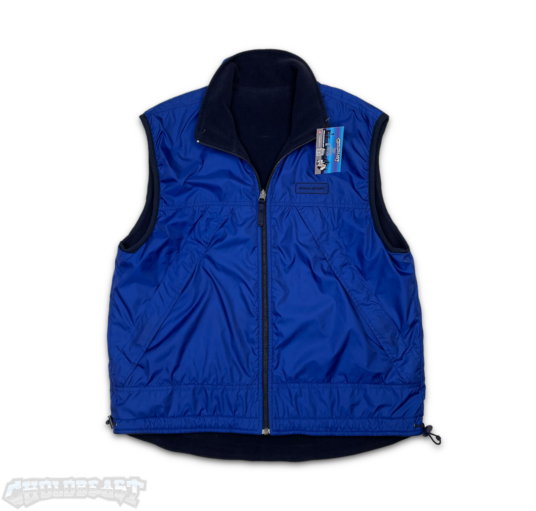 VTG Polo Sport Polartec Reversible Vest L