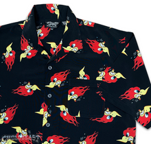 Load image into Gallery viewer, Y2K DragonFly Mr Horsepower Button Up 2XL