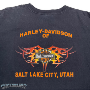 Y2K Harley Davidson Salt Lake T Shirt 2XL