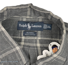 Load image into Gallery viewer, VTG Ralph Lauren Grey Flannel L/S XL