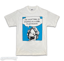 Load image into Gallery viewer, VTG Shopping Is My Passion T Shirt L