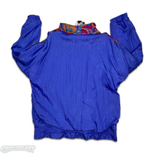 Load image into Gallery viewer, VTG Purple Paisley Windbreaker M