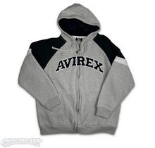 Load image into Gallery viewer, Y2K Avirex Spell Out Hoodie XL