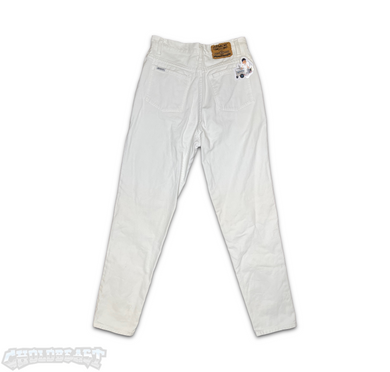 VTG Jordache White Denim Jeans 28