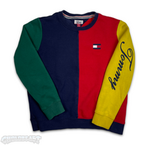 Load image into Gallery viewer, Tommy Hilfiger Colorblock Retro Sweatshirt S