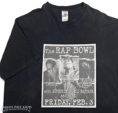 Y2K The Rap Bowl Rap Tee T Shirt 2XL