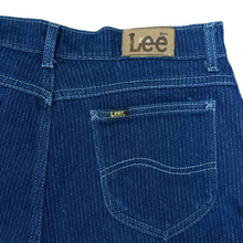 Load image into Gallery viewer, VTG Lee Riders Striped High Waisted Denim Jeans 31