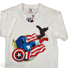 Load image into Gallery viewer, VTG Captain America w/ Eagle T Shirt S