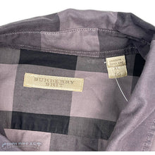 Load image into Gallery viewer, Burberry Brit Nova Check Plaid Grey L/S